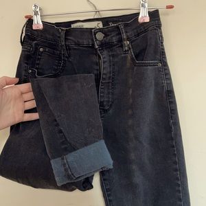 Stretchy black jeans